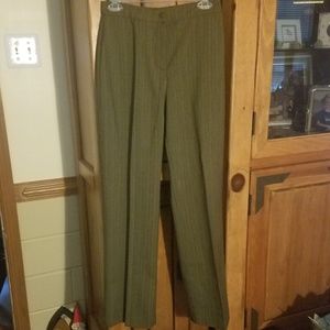 Coldwater Creek Pinstripe Dress Pants- 8